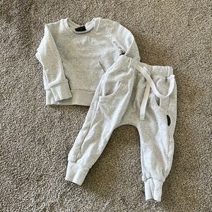 Little Bipsy sweatshirt and joggers